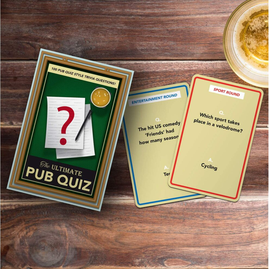 Gift Republic Pub Quiz Trivia Game