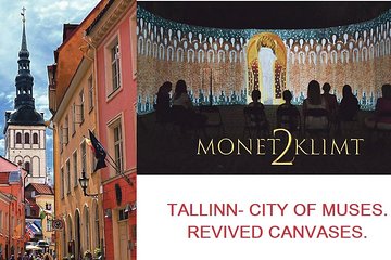 1h ART walking tour + 45min of Monet2Klimt exhibition. Tallinn the city of muses