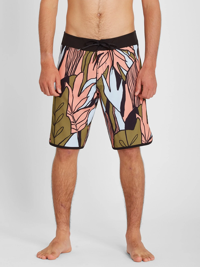Men's Volcom Mod Lido Scallop 20" Boardshort - Old Mill