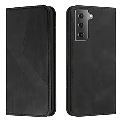 Magnetic Leather Phone Case For Samsung Galaxy S22 Ultra Plus S21 S20 Note 20 A72 A52 A42 A32 Wallet Flip Folio Full Body Protective Cover with Card Slots Phone Stand Lightinthebox