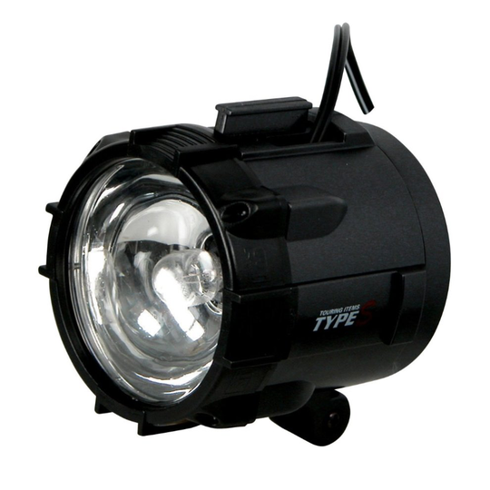 Type S 12V Magnetic Spot Light Black Portable Cars, Boats, SUVs Roadside Repairs