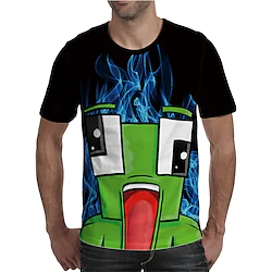 Inspired by UNSPEAKABLE Cosplay T-shirt Cartoon Back To School Harajuku Graphic Kawaii T-shirt For Unisex Adults' 100% Polyester Lightinthebox