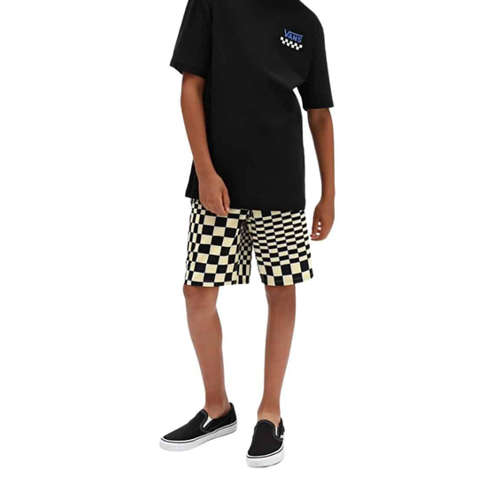 Vans Boys Skewed Checkerboard Boardshorts - Pale