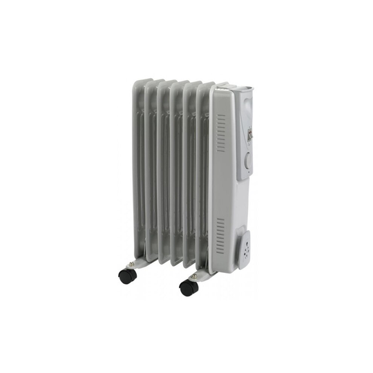 STATUS 7 Fin Oil Filled Radiator - 1500W [OFH7-1500W1PKB]