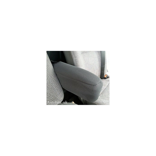 UNIVERSAL BLACK PREMIUM FABRIC ARMREST COVER FOR VAN TRUCK SUV CAMPER
