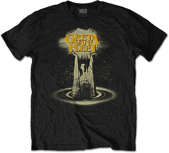 Greta Van Fleet T-Shirt Cinematic Lights L Black