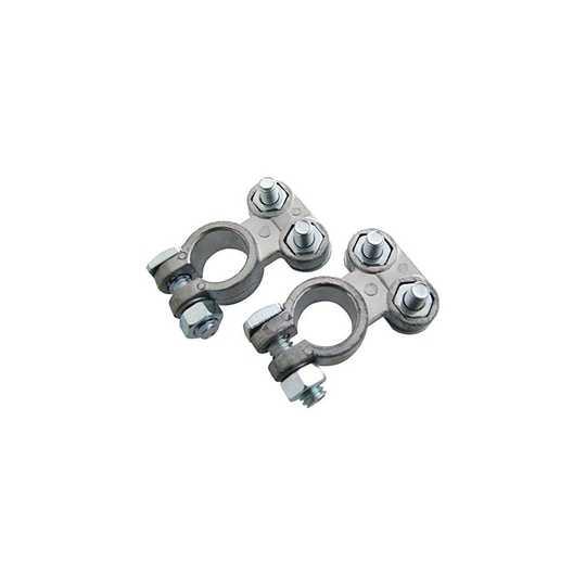 2pc Heavy Duty Battery Clamps - Car Van Terminal Connectors 12v J0250 Terminals - battery clamps car 2pc van terminal connectors heavy duty 12v