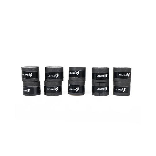 10Pcs Lot Tennis Racket Grip Tape Black