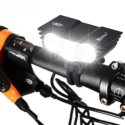 LED Bike Light Front Bike Light 1500lm Mountain Bike MTB Bicycle Cycling Waterproof Multiple Modes Super Bright Wide Angle Camping / Hiking / Caving Cycling / Bike / Aluminum Alloy Lightinthebox