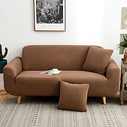 Stretch Sofa Cover Slipcover Elastic Sectional Couch Armchair Loveseat 4 or 3 seater L shape Furniture Protector Soft Super Strechable Cover Lightinthebox
