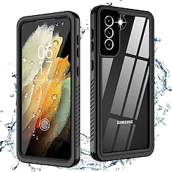 Phone Case for Samsung Galaxy S21 Case S21 Ultra Waterproof Casewith Built-in Screen Protector Dustproof Shockproof 360 Full Body Underwater Case for Samsung S21 5G Rugged Anti-Drop Protective Case Lightinthebox