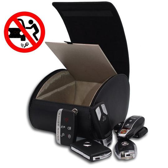 RFID Anti Theft Signal Blocking Keyless Car Key Holder Box - CEG-90 by Connected Essentials