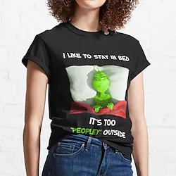 Inspired by The Grinch Grinch T-shirt Cartoon Manga Anime Harajuku Graphic Kawaii T-shirt For Men's Women's Unisex Adults' Hot Stamping 100% Polyester Lightinthebox