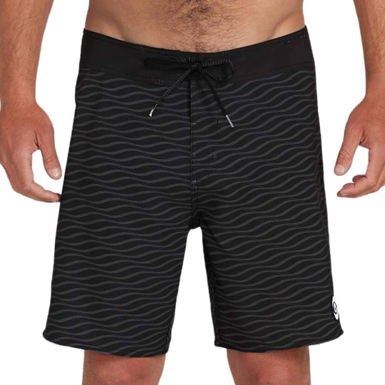 Volcom Levstone Vibes Mod-Tech Boardshort - Black