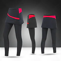 21Grams Women's Cycling Tights Bike Tights Mountain Bike MTB Road Bike Cycling Sports Patchwork 3D Pad Cycling Breathable Quick Dry Green Purple Polyester Spandex Clothing Apparel Bike Wear Lightinthebox
