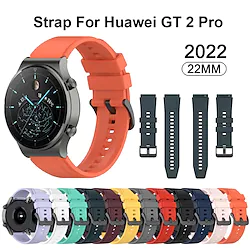 Official 22mm silicone strap for Huawei Watch Gt 2 Pro Original Sports Spare Bracelet for Huawei Gt2 Pro Lightinthebox