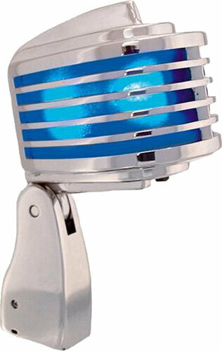 Heil Sound The Fin Chrome Body Blue LED Retro Microphone