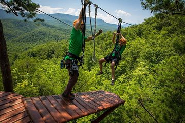 Treetop Tour Zipline Cable Rides in Koh Samui