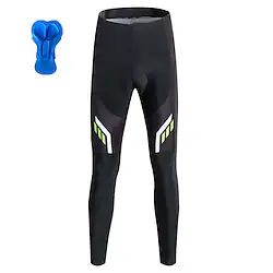 21Grams Men's Cycling Tights Bike Bottoms Mountain Bike MTB Road Bike Cycling Sports Geometic 3D Pad Cycling Breathable Quick Dry Green Polyester Spandex Clothing Apparel Bike Wear / Stretchy Lightinthebox