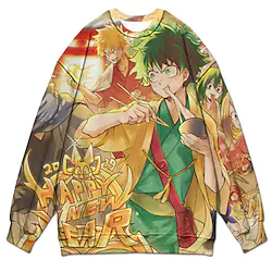 Inspired by My Hero Academia / Boku No Hero Deku Hoodie Cartoon Manga Anime Graphic Hoodie For Men's Women's Unisex Adults' 3D Print 100% Polyester Lightinthebox