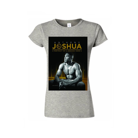 (Large, Grey) AJ Boxing Anthony Joshua Champion Women M282