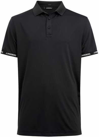 J.Lindeberg Guy Regular Golf Polo Black XXL