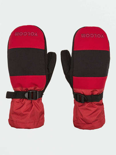 Men's Volcom Stone Brighton Mittens - Red