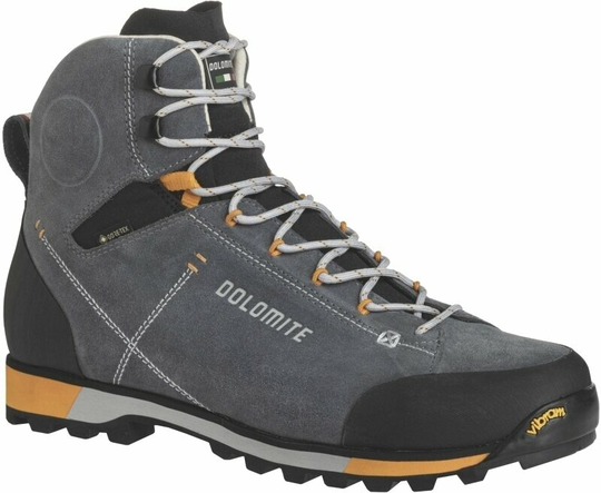 Dolomite Mens Outdoor Shoes 56 Hike Evo GORE-TEX Men's Shoe Guenmetal Grey 41,5