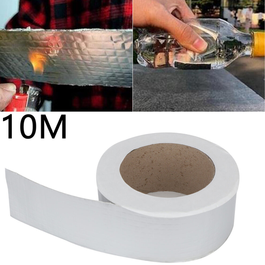 5cmx10m Waterproof Tape Butyl Seal Aluminum Foil Tape Roof Pipe Repair