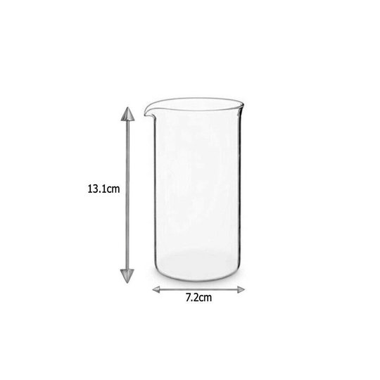 Boxed Replacement Glass Liner For Cafetiere Toughened Glass 3 Cup