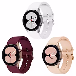 3 PCS Samsung Galaxy Watch 4 40mm/44mm Galaxy Watch 4 Classic 42mm/46mm Galaxy Watch 5/Watch 5 PRO 45mm Silicone Sportivo Bracciale per Galaxy Watch 4/Watch 5 Lightinthebox