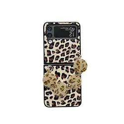 Phone Case For Samsung Galaxy Back Cover Z Flip Z Flip 4 Flip 3 Flip 2 Four Corners Drop Resistance with Wrist Strap Shockproof Graphic PC PU Leather Lightinthebox