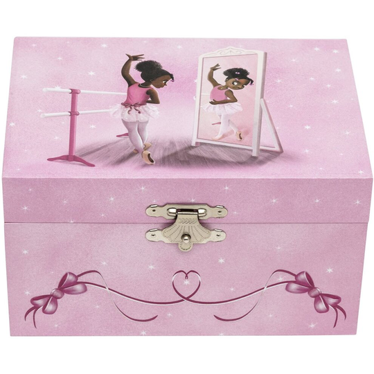 Nia Ballerina Musical Jewelry Box - Reflection