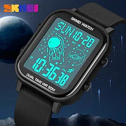 SKMEI Japan Digital Movement Cool Astronaut Calendar Sports Watches Mens 5Bar Waterproof Countdown Wristwatch Lightinthebox