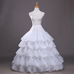 Bride Outlander 1950s Cocktail Dress Vintage Dress Dress Petticoat Hoop Skirt Crinoline Prom Dress Women's Girls' Costume Vintage Cosplay Performance Party Princess Petticoat / Tulle Lightinthebox