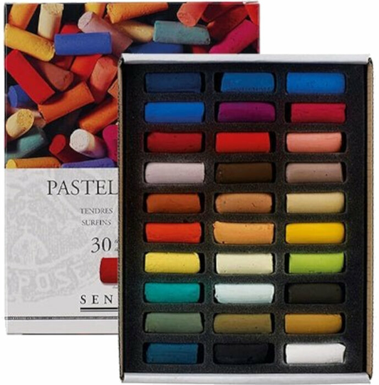Sennelier Set of Soft Pastels Assorted 30 pcs