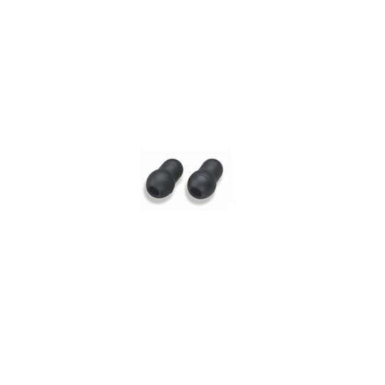 2x Replacement Soft Earplug Ear Tips Black Earpieces For Littmann Stethoscope