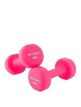 Fithut Dumbell Twin Pack - 5Kg - Pink