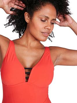 Speedo Opalgleam Shaping 1Pc - Red