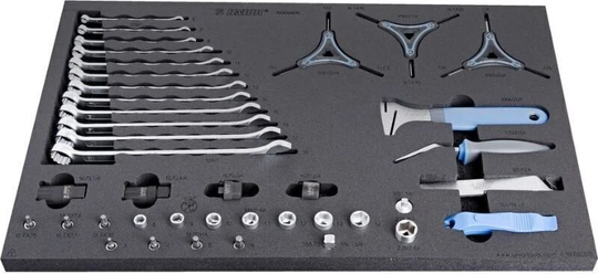 Unior Bike Tool Set in SOS Tool Tray - 1600SOS18