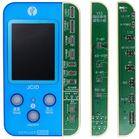 JC V1S 4-IN-1 Mobile Phone Programmer For Truetone / Brightness / Touch / Battery / Fingerprint Repair For iPhone 7 | 11 Pro Max