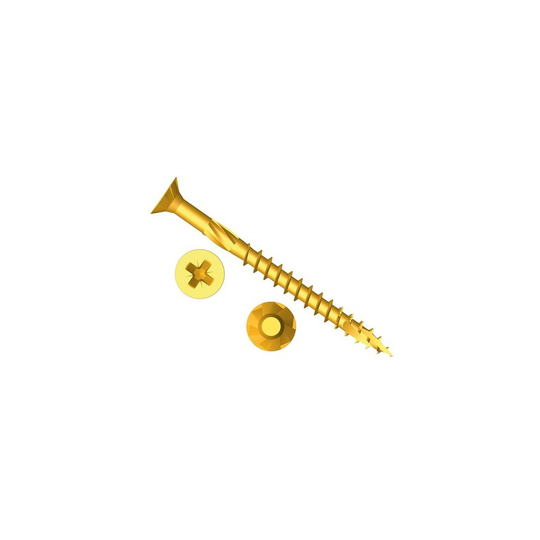 Forge FFP320Y ForgeFast Pozi Compatible Elite Performance Wood Screw ZY 3.0 x 20mm Box of 200