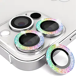 [3 Pack] Phone Camera Lens Protector For Apple iPhone 14 Pro Max 14 Plus 13 12 11 Pro Max Mini SE Aluminum alloy Diamond Scratch Proof Anti-Fingerprint Phone Accessory Lightinthebox