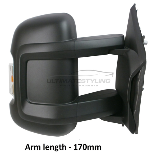Fiat Ducato Van 5/2014-> Electric Long Arm Wing Mirror Temp Sensor Drivers Side