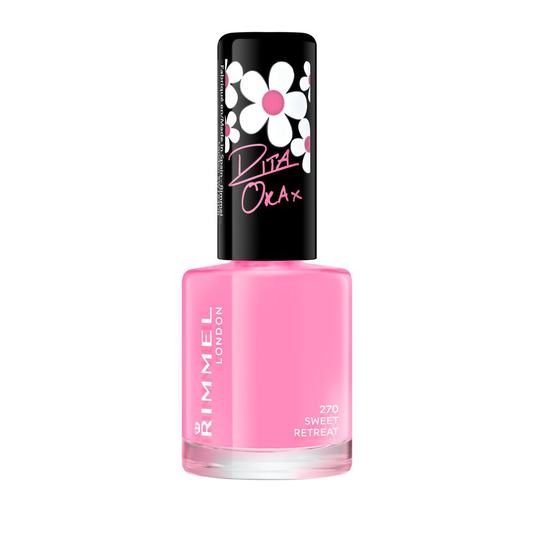 Rimmel London 60 Seconds Super Shine by Rita Ora Nail Polish, 270 Sweet Retreat, 8 ml