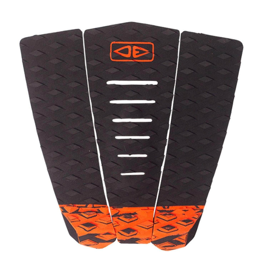 Ocean and Earth Simple Jack Tail Pad Surfboard Deck Grip 2021 - Black/Orange