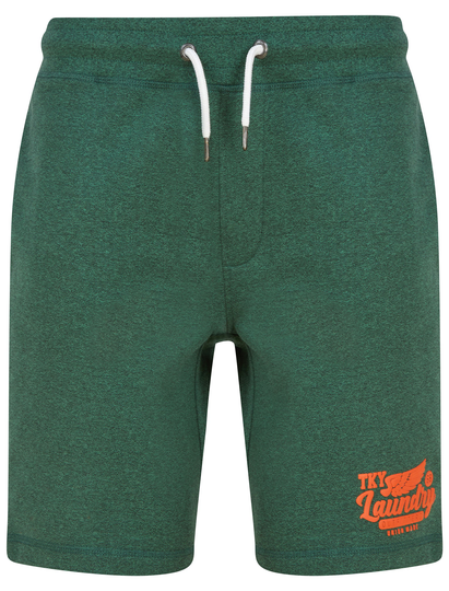 Jogger Shorts Fayle Brushback Fleece Jogger Shorts in Green Grindle - Tokyo Laundry / L - Tokyo Laundry