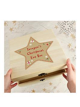 The Personalised Memento Company Star Christmas Eve Box