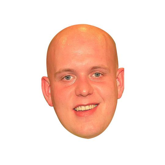 Michael van gerwin sports celebrity party face fancy dress
