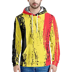 Inspired by World Cup Qatar 2022 Football Soccer La'eeb Hoodie Cartoon Manga Anime Classic Front Pocket Street Style Hoodie For Men's Women's Unisex Adults' 3D Print 100% Polyester Lightinthebox